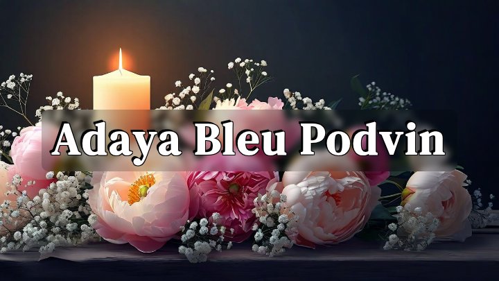 Adaya Bleu Podvin