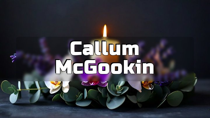 Callum McGookin, Chatham, NJ