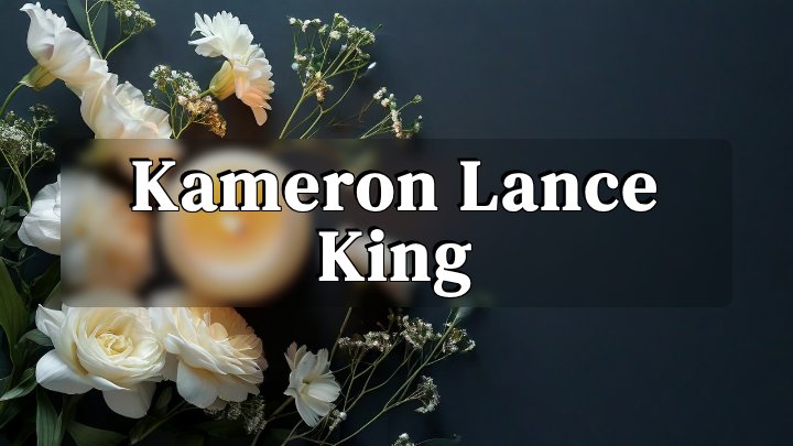 Kameron Lance King, Iowa Park, Texas