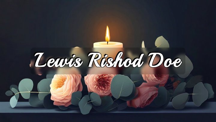 Lewis Rishod Doe, Valdosta, Georgia
